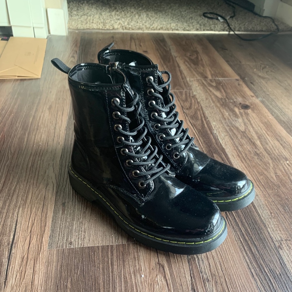 Combat boots (like Dr. Marten)